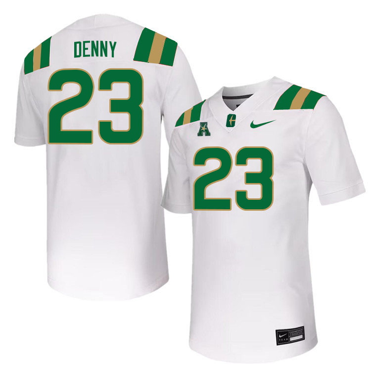 Charlotte 49ers #23 Keoni Denny College Football Jerseys Stitched Sale-White